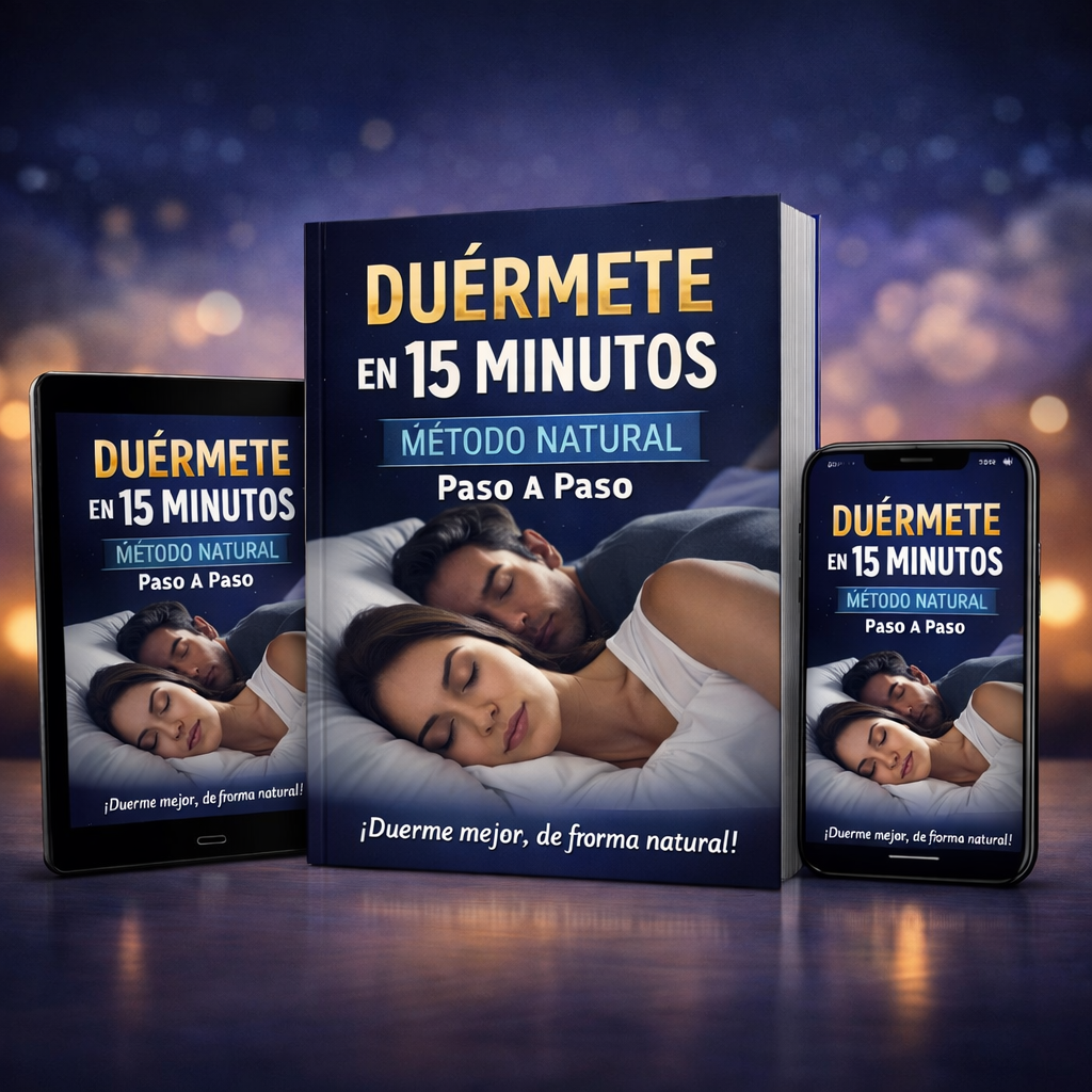 DUÉRMETE EN 15 MINUTOS - Método natural paso a paso -